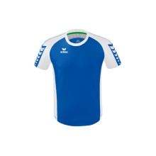 Erima Sport-Tshirt Six Wings Trikot (100% Polyester, strapazierfähig) royalblau/weiss Kinder